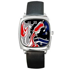 Againstthetide Square Metal Watch by designsbyamerianna