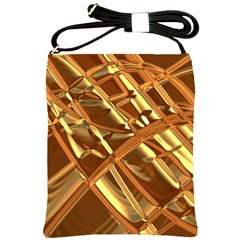 Gold Background Shoulder Sling Bag