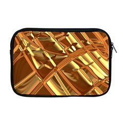 Gold Background Apple Macbook Pro 17  Zipper Case by Alisyart