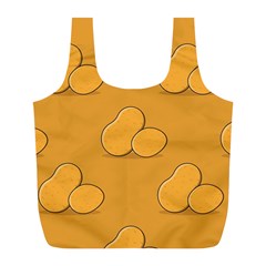 Fresh Potato Root Full Print Recycle Bag (l) by HermanTelo