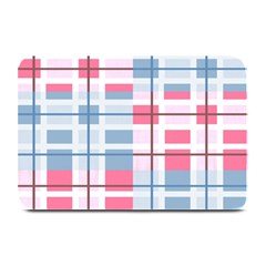 Fabric Textile Plaid Plate Mats by HermanTelo