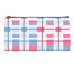 Fabric Textile Plaid Pencil Cases by HermanTelo