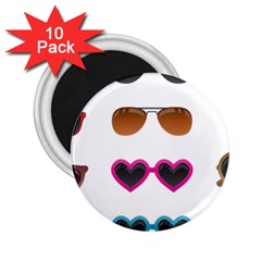 Eyeglasses 2.25  Magnets (10 pack) 