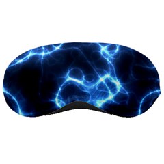 Electricity Blue Brightness Sleeping Mask by HermanTelo