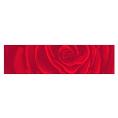Roses Red Love Satin Scarf (oblong)