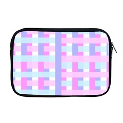 Gingham Nurserybaby Apple Macbook Pro 17  Zipper Case by HermanTelo