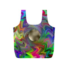Rainbow Plasma Neon Full Print Recycle Bag (s) by HermanTelo