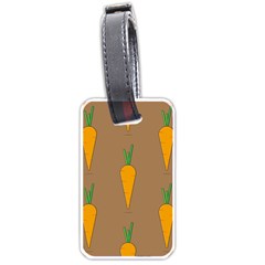 Healthy Fresh Carrot Luggage Tag (one Side) by HermanTelo