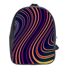 Fractal Mathematics Generated School Bag (large)