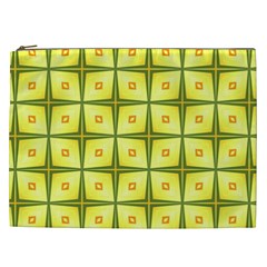 Background Pattern Gold Cosmetic Bag (xxl) by Bajindul