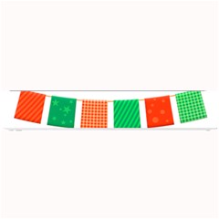 Christmas Bunting Banners Tasse Small Bar Mats by Bajindul