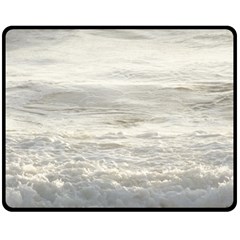 Pacific Ocean Double Sided Fleece Blanket (medium)  by brightandfancy