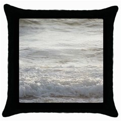 Pacific Ocean Throw Pillow Case (black) by brightandfancy