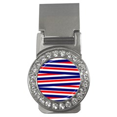 Patriotic Ribbons Money Clips (CZ) 