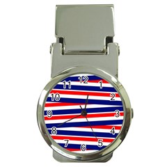 Patriotic Ribbons Money Clip Watches