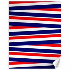 Patriotic Ribbons Canvas 12  x 16 