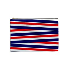 Patriotic Ribbons Cosmetic Bag (Medium)