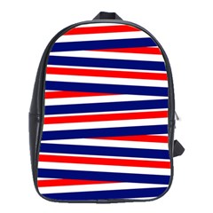 Patriotic Ribbons School Bag (Large)