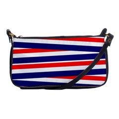 Patriotic Ribbons Shoulder Clutch Bag