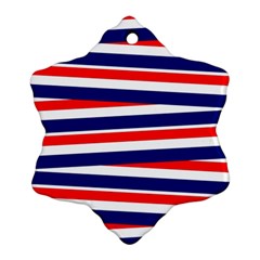 Patriotic Ribbons Ornament (Snowflake)