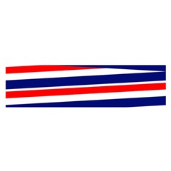 Patriotic Ribbons Satin Scarf (Oblong)