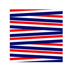 Patriotic Ribbons Small Satin Scarf (Square)