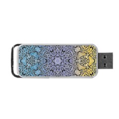 Mosaic Pattern Portable Usb Flash (one Side) by Bajindul