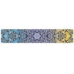 Mosaic Pattern Large Flano Scarf 