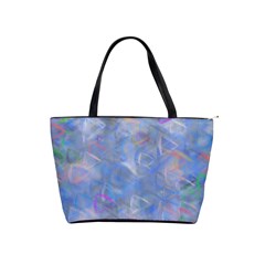 Abstract Triangles Geometric Classic Shoulder Handbag