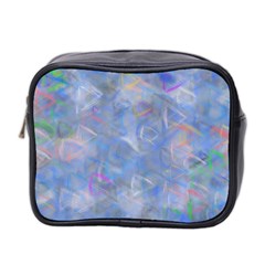 Abstract Triangles Geometric Mini Toiletries Bag (two Sides)