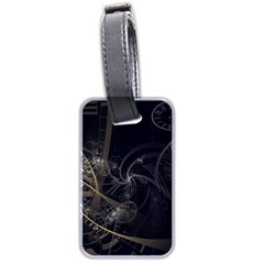 Fractal Abstract Rendering Luggage Tag (two Sides) by Bajindul