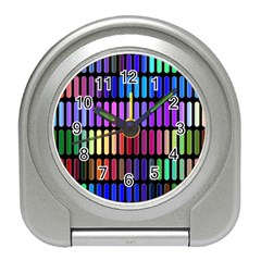 Resolve Art Pattern Travel Alarm Clock