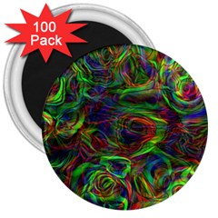 Plasma Shining Lines Light Stripes 3  Magnets (100 pack)