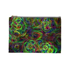 Plasma Shining Lines Light Stripes Cosmetic Bag (Large)