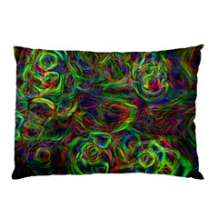 Plasma Shining Lines Light Stripes Pillow Case (Two Sides)