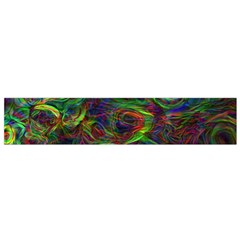 Plasma Shining Lines Light Stripes Small Flano Scarf