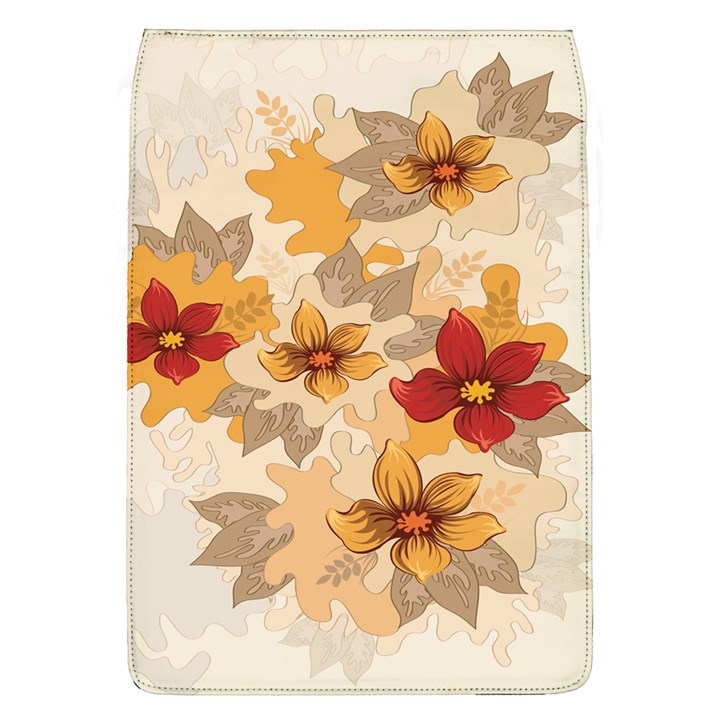 Flower Vector Background Removable Flap Cover (L)