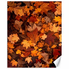 Fall Foliage Autumn Leaves October Canvas 16  X 20  by Pakrebo