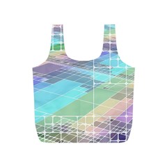 Abstract Lines Perspective Plan Full Print Recycle Bag (s) by Pakrebo