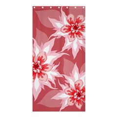 Flower Leaf Nature Flora Floral Shower Curtain 36  X 72  (stall)  by Pakrebo