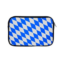 Pattern Geometric Wallpaper White Blue Apple Macbook Pro 13  Zipper Case