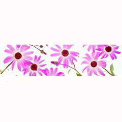 Pink Purple Daisies Design Flowers Large Bar Mats