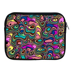 Bending Turn Distort Wave Modern Apple iPad 2/3/4 Zipper Cases