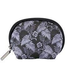 Ornament Flowers Leaf Accessory Pouch (small) by Pakrebo