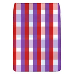 Gingham Pattern Line Removable Flap Cover (l) by HermanTelo