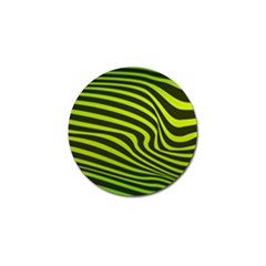 Wave Green Golf Ball Marker (10 Pack) by HermanTelo