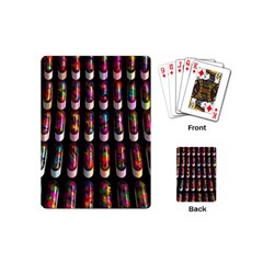 Texture Abstract Playing Cards Single Design (Mini)