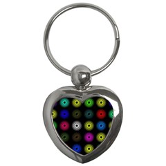 Flowers Arrangement Symmetry Key Chain (heart) by Bajindul