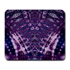 Purple Love Large Mousepads by KirstenStar