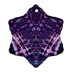 Purple Love Ornament (snowflake) by KirstenStar